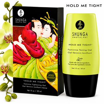 Гель для звуження піхви Shunga HOLD ME TIGHT (30 мл) з накопичувальним ефектом