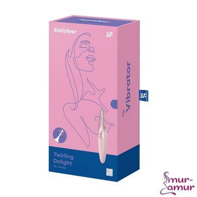 Вібратор для клітора Satisfyer Twirling Delight Rose