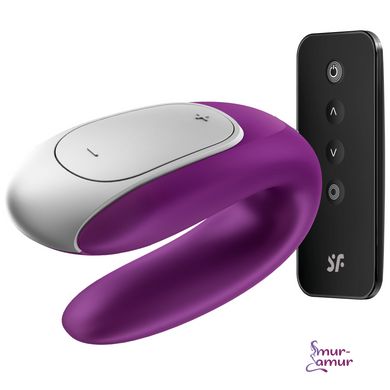 Смарт-вибратор для пар Satisfyer Double Fun (Violet) фото и описание