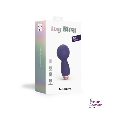 Мінівібромасажер Love To Love Itsy Bitsy – Midnight Indigo фото і опис