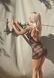 Ажурное платье-сетка Leg Avenue Lace mini dress with cut-outs Black, one size фото