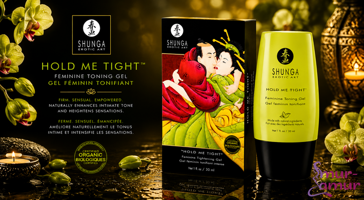 Гель для сужения влагалища Shunga HOLD ME TIGHT (30 мл) с накопительным эффектом