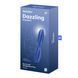 Двусторонний стеклянный дилдо Satisfyer Dazzling Crystal 2 Blue фото