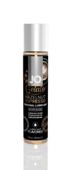 Змазка на водній основі System JO GELATO Hazelnut Espresso (30мл) без цукру, парабенів і гліколя фото і опис