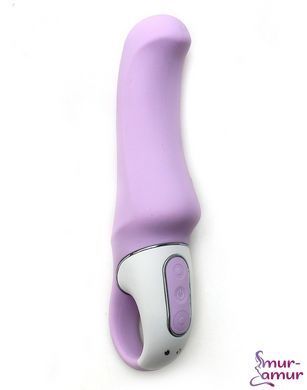 Мощный вибратор Satisfyer Vibes Charming Smile с гибким стволом, литой силикон, 12 режимов работы фото и описание