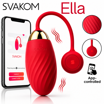 Віброяйце Svakom Ella Red фото і опис