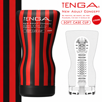 Мастурбатор Tenga Soft Case Cup (м&rsquo;яка подушечка) Strong стискуваний фото і опис