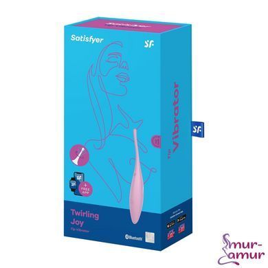 Смарт-вібратор для клітора Satisfyer Twirling Joy Pink