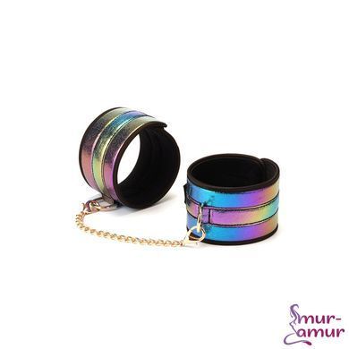 БДСМ-набор Liebe Seele Vivid Rainbow 8 Pieces Set, 8 аксессуаров, экокожа на бархатной основе фото и описание