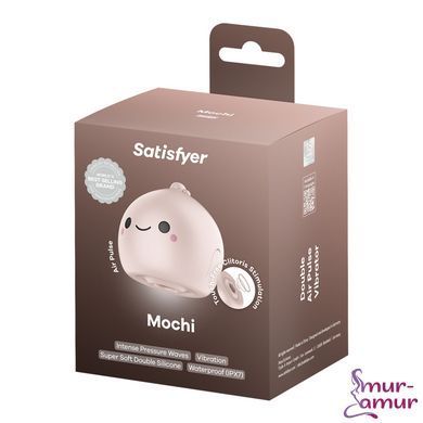 Вакуумний кліторальний стимулятор Satisfyer Mochi Beige фото і опис