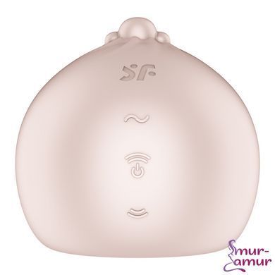 Вакуумний кліторальний стимулятор Satisfyer Mochi Beige фото і опис