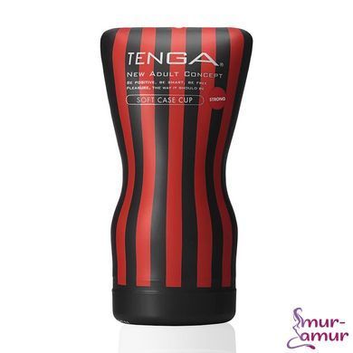 Мастурбатор Tenga Soft Case Cup (мягкая подушечка) Strong сдавливаемый фото и описание