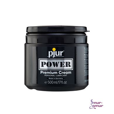 Густа змазка для фістингу та анального сексу pjur POWER Premium Cream 500 мл на гібридній основі фото і опис