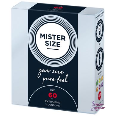 Презервативы Mister Size 60 (3 pcs) фото и описание