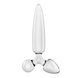 Трехсторонний стеклянный дилдо Satisfyer Triple Crystal 1 Transparent фото