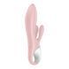 Вибратор-кролик надувной Satisfyer Air Pump Bunny 3, 12 режимов, двойной отросток фото