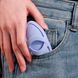 Смарт-вібратор для клітора Svakom Echo 2 Pink Lilac, підігрів до 38 &deg;C, знімна насадка на палець