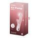 Вибратор-кролик надувной Satisfyer Air Pump Bunny 3, 12 режимов, двойной отросток фото