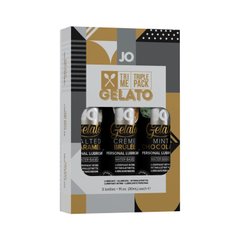 Набор System JO Tri-Me Triple Pack - Gelato (3 х 30 мл) три разных вкуса серии Джелато фото и описание