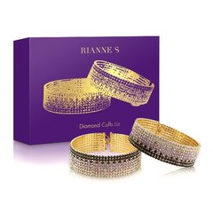 Лакшері наручники-браслети з кристалами Rianne S: Diamond Cuffs, подарункова упаковка фото і опис