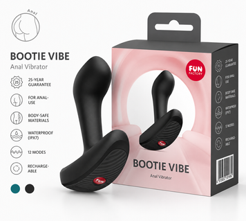 Анальная пробка Fun Factory Bootie Vibe Black