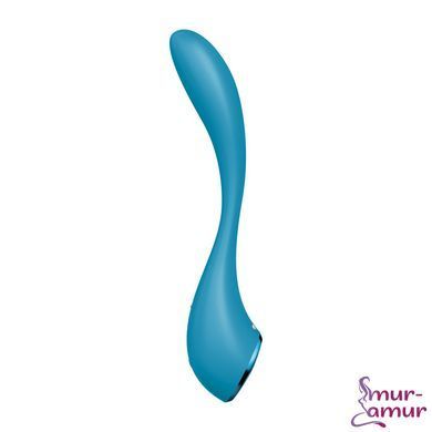Універсальний смарт-вібратор Satisfyer G-Spot Flex 5+ Petrol фото і опис