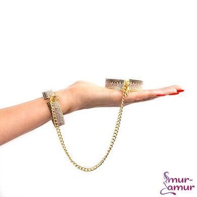 Лакшері наручники-браслети з кристалами Rianne S: Diamond Cuffs, подарункове паковання фото і опис