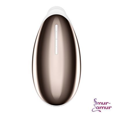 Вібратор для зовнішньої стимуляції Satisfyer Spot On 2 White, дуже потужний, гнучкий відросток