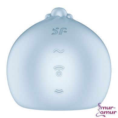 Вакуумный клиторальный стимулятор Satisfyer Mochi Frost Blue фото и описание