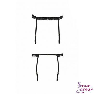 Пояс-стрепи для панчох Passion Exclusive SHELLY GARTER BELT S/M, black