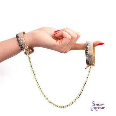 Лакшери наручники-браслеты с кристаллами Rianne S: Diamond Cuffs, подарочная упаковка фото и описание
