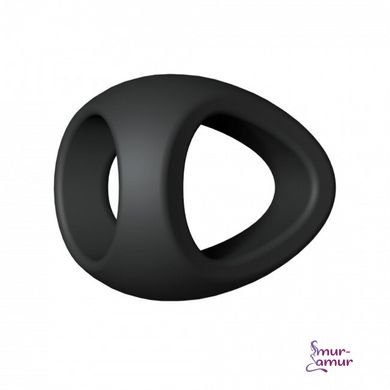 Эрекционное кольцо двойное Love To Love FLUX RING - BLACK ONYX фото и описание