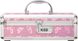 Кейс для зберігання секс-іграшок BMS Factory - The Toy Chest Lokable Vibrator Case Pink з кодовим за фото