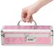Кейс для зберігання секс-іграшок BMS Factory - The Toy Chest Lokable Vibrator Case Pink з кодовим за фото