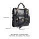 Сумка-трансформер для зберігання секс-іграшок LOCKINK Detachable JK Bag, чорна, ПВХ фото