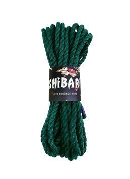 Джутовая веревка для Шибари Feral Feelings Shibari Rope, 8 м зеленая фото и описание