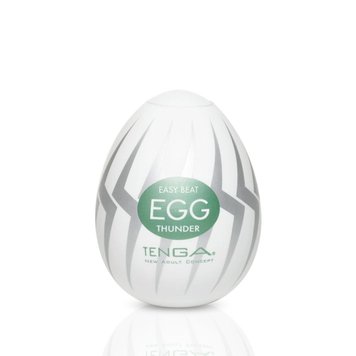 Мастурбатор-яйцо Tenga Egg Thunder (молния) фото и описание