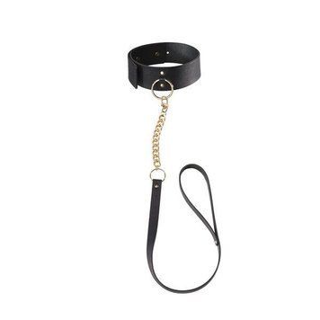 Чокер Bijoux Indiscrets MAZE &ndash; Wide Chocker Black фото і опис