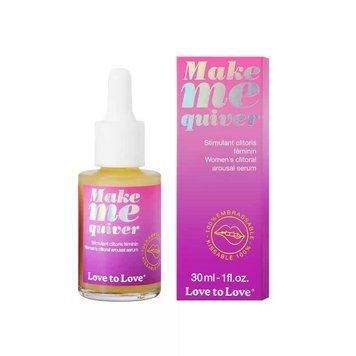 Возбуждающая сыворотка для клитора Love To Love Make Me Quiver 30 мл фото и описание