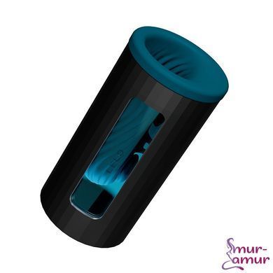 Смарт-мастурбатор LELO F1S V3 Teal, 2 мотори, 8 режимів, стимуляція звуковими хвилями