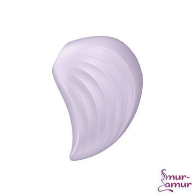 Вакуумний кліторальний стимулятор із вібрацією Satisfyer Pearl Diver Violet фото і опис