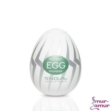 Мастурбатор яйце Tenga Egg Thunder (Блискавка) фото і опис