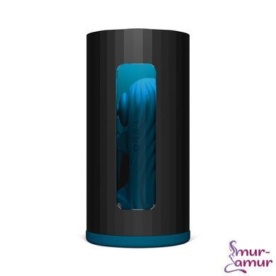 Смарт-мастурбатор LELO F1S V3 Teal, 2 мотори, 8 режимів, стимуляція звуковими хвилями