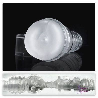 Мастурбатор попа Fleshlight Ice Butt Crystal полупрозрачный корпус фото и описание