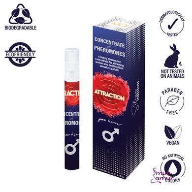 CONCENTRATED PHEROMONES FOR HIM ATTRACTION (10 мл) фото и описание
