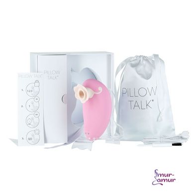 Роскошный вакуумный клиторальный стимулятор Pillow Talk - Dreamy Pink с кристаллом Swarovski фото и описание