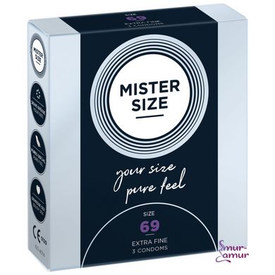 Презервативы Mister Size 69 (3 pcs) фото и описание