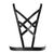 Портупея Bijoux Indiscrets MAZE - Cross Cleavage Harness Black фото и описание