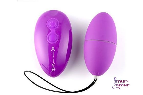 Виброяйцо Alive Magic Egg 2.0 Purple с пультом ДУ фото и описание