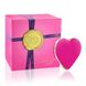 Вібратор-серце Rianne S: Heart Vibe Rose, 10 режимів роботи, медичний силікон, подарункова упаковка фото